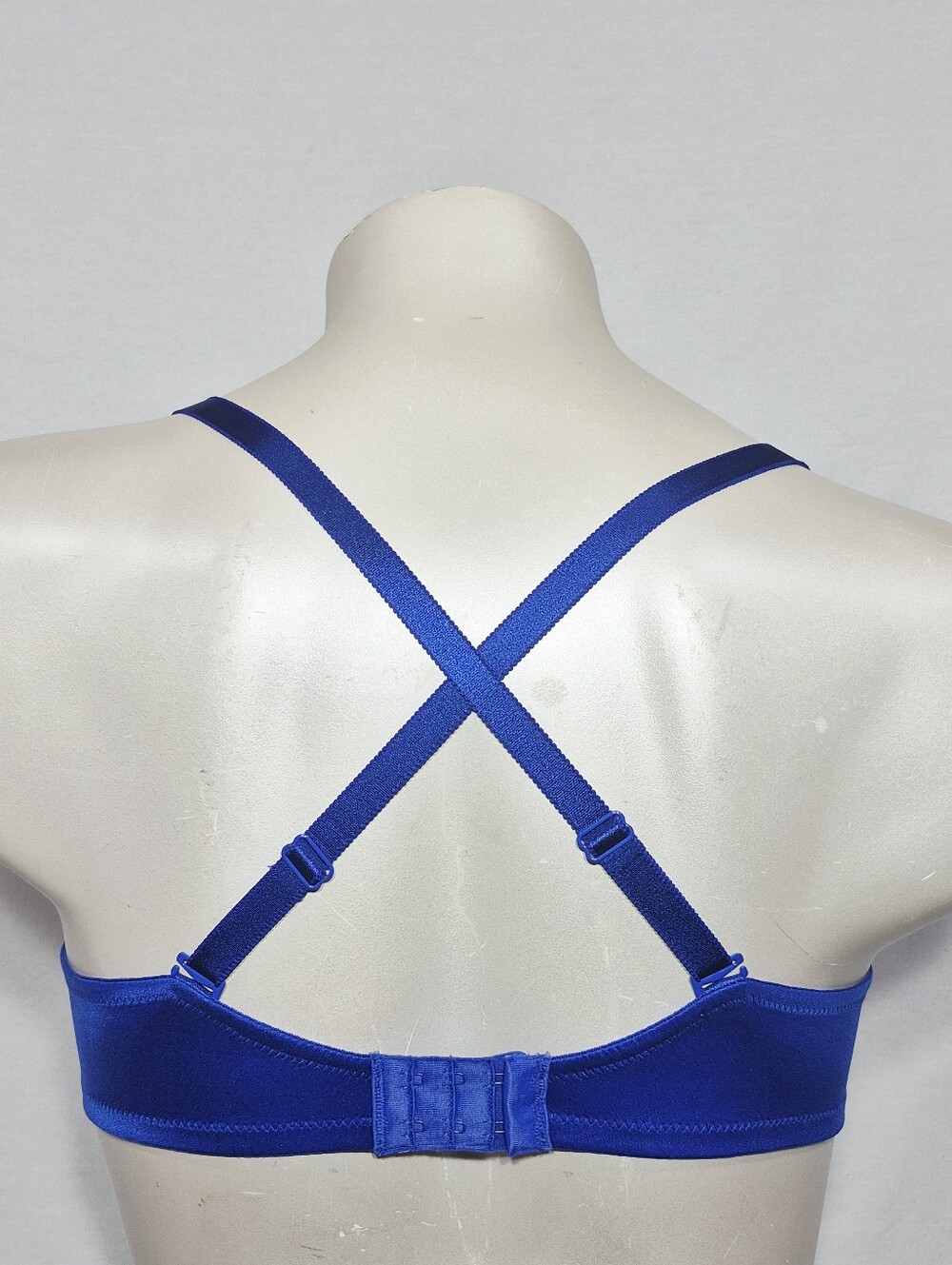 38D Wacoal b.tempt'd 953223 Always Composed T-Shirt UW Bra Blue - Picture 7 of 12